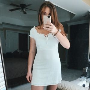 White Classic Dress